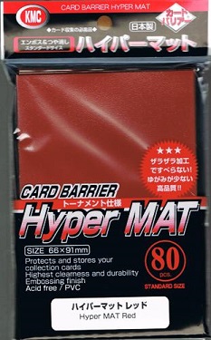 KMC - Hyper Mat Red 80 Uds.